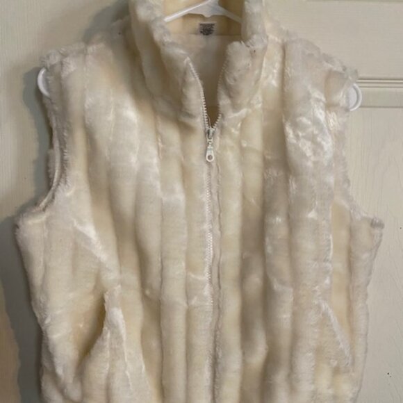 Mixit Vest Soft Faux Fur Size S/M - Picture 1 of 5